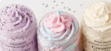 Bakers Beauty Whipped Sugar Scrub Trio