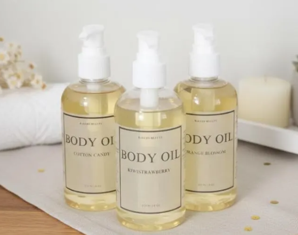 Bakers Beauty Hydrating Body Oil Trio
