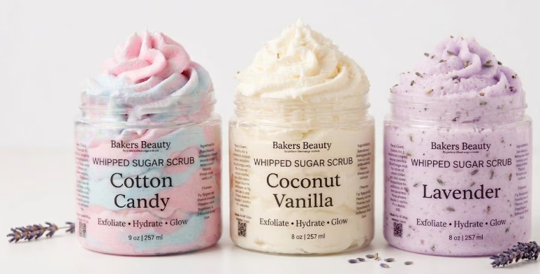 Bakers Beauty Whipped Sugar Scrub Trio