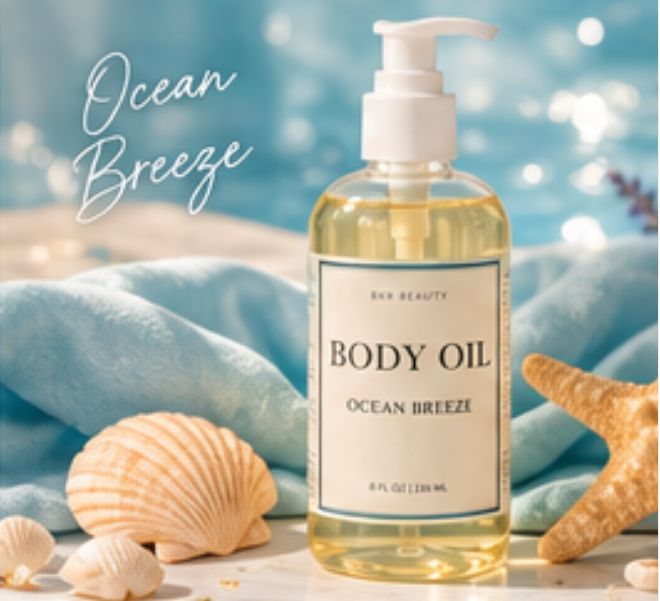 Hydrating Body Oil – Ocean Breeze