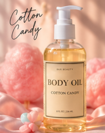 Hydrating Body Oil – Cotton Candy