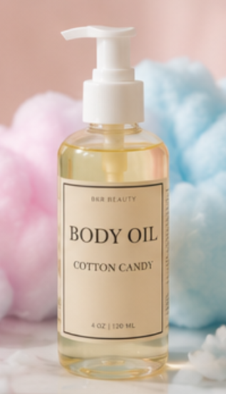 Hydrating Body Oil – Cotton Candy