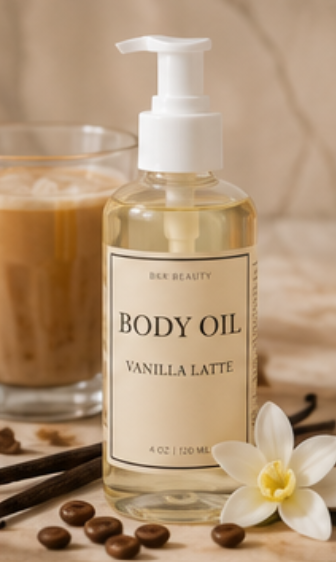 Hydrating Body Oil – Vanilla Latte