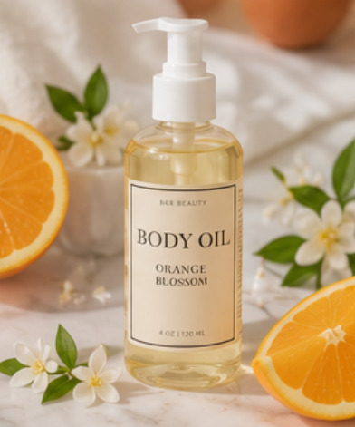 Hydrating Body Oil – Orange Blossom