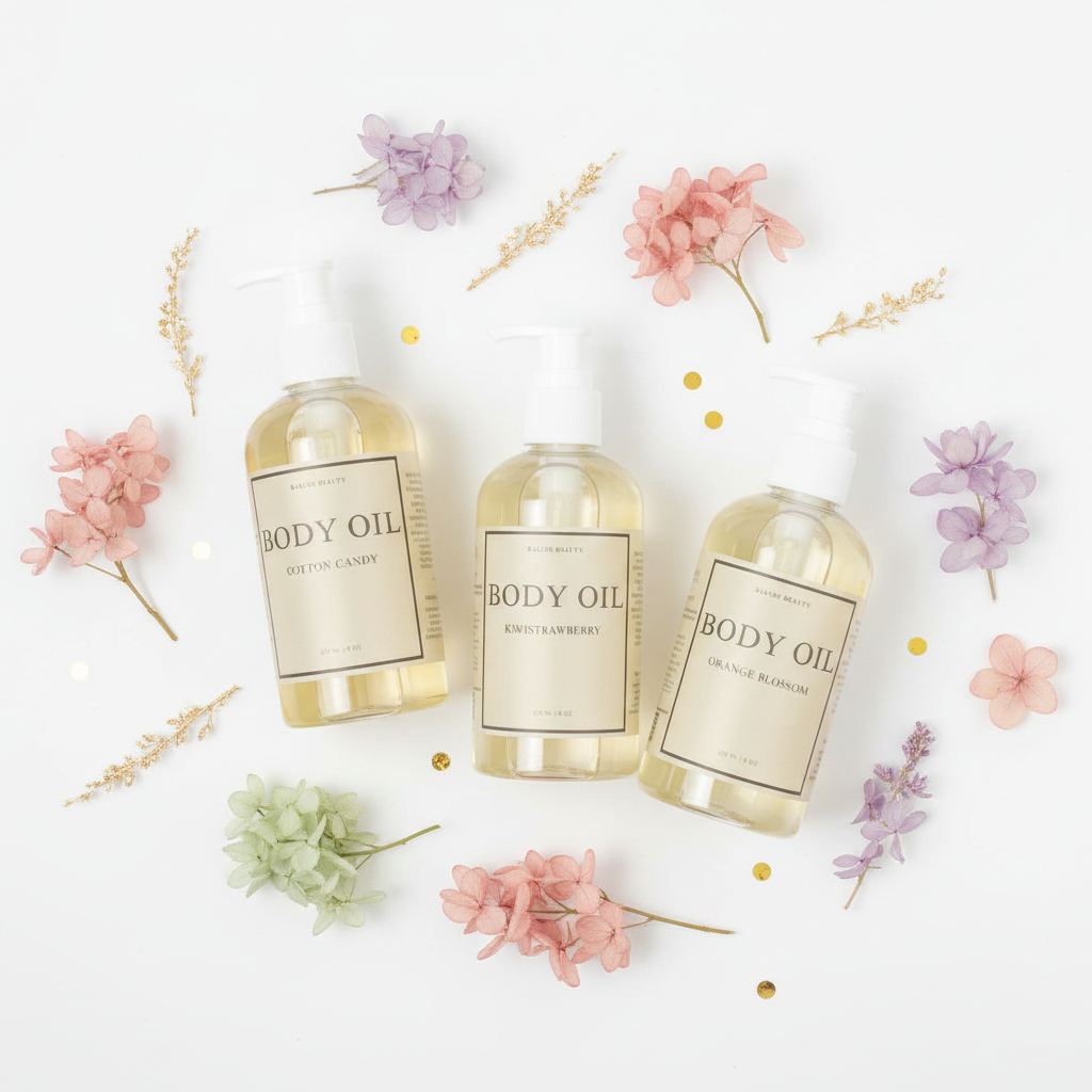Bakers Beauty Hydrating Body Oil Trio